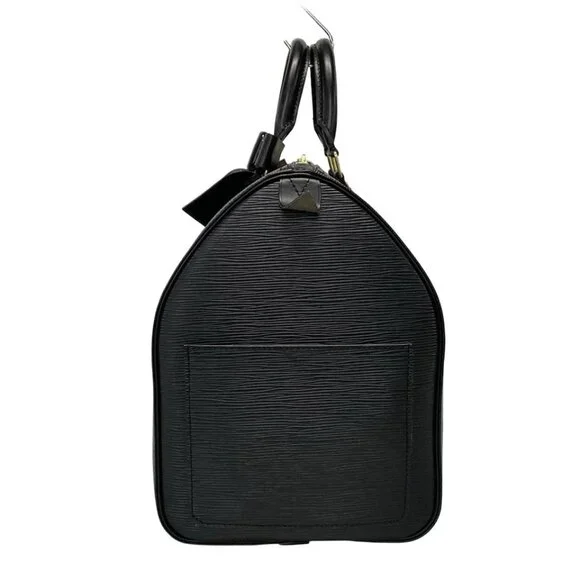 LOUIS VUITTON Keepall 45 Noir Epi Boston Bag 742-051725 - Picture 4 of 14